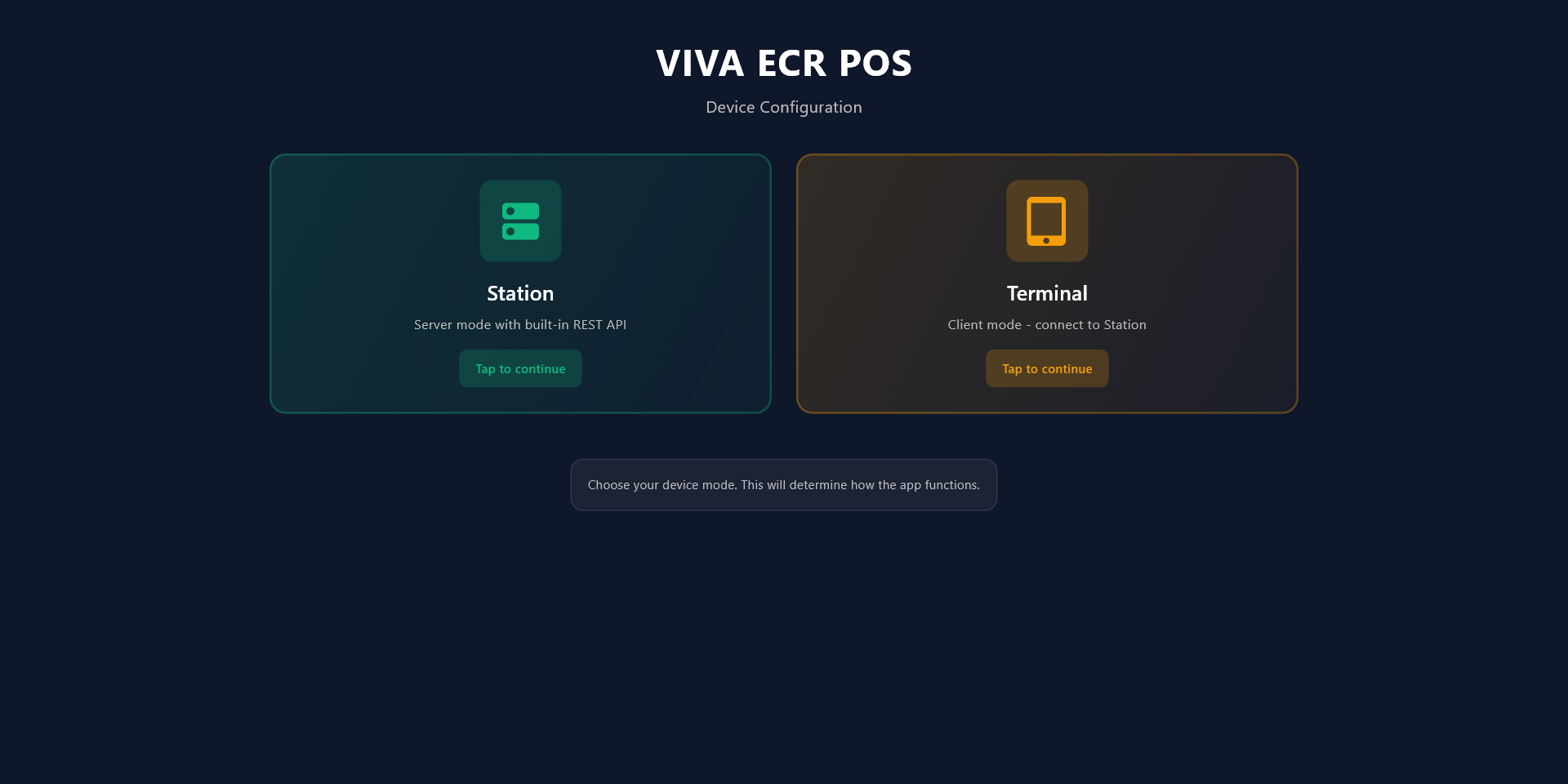 Device Selection