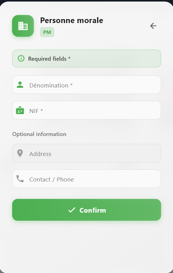 Select date range and options